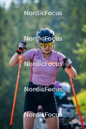 06.08.2024, Lavaze, Italy (ITA): Anna Juppe (AUT) - Biathlon summer training, Lavaze (ITA). www.nordicfocus.com. © Barbieri/NordicFocus. Every downloaded picture is fee-liable.