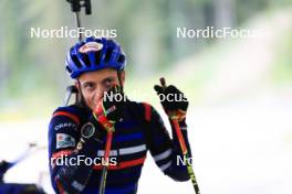 03.07.2024, Premanon, France (FRA): Oscar Lombardot (FRA) - Biathlon summer training, Premanon (FRA). www.nordicfocus.com. © Manzoni/NordicFocus. Every downloaded picture is fee-liable.