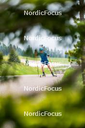 15.06.2024, Lavaze, Italy (ITA): Malte Stefansson (SWE) - Biathlon summer training, Lavaze (ITA). www.nordicfocus.com. © Barbieri/NordicFocus. Every downloaded picture is fee-liable.