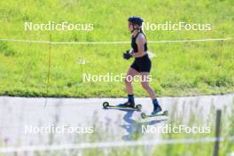 18.07.2024, Lenzerheide, Switzerland (SUI): Grace Castonguay (USA) - Biathlon summer training, Lenzerheide (SUI). www.nordicfocus.com. © Manzoni/NordicFocus. Every downloaded picture is fee-liable.