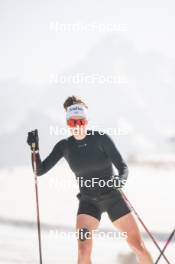 19.06.2024, Tignes, France (FRA): Lou Jeanmonnot (FRA) - Biathlon summer training, Tignes (FRA). www.nordicfocus.com. © Authamayou/NordicFocus. Every downloaded picture is fee-liable.