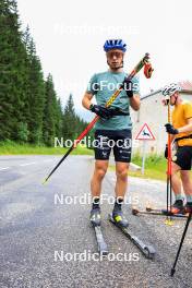 02.07.2024, Premanon, France (FRA): Oscar Lombardot (FRA) - Biathlon summer training, Premanon (FRA). www.nordicfocus.com. © Manzoni/NordicFocus. Every downloaded picture is fee-liable.