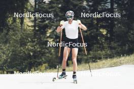 19.05.2024, Forni Avoltri, Italy (ITA): Lisa Vittozzi (ITA) - Biathlon summer training, Forni Avoltri (ITA). www.nordicfocus.com. © Del Fabbro/NordicFocus. Every downloaded picture is fee-liable.