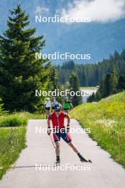 27.06.2024, Lavaze, Italy (ITA): Johannes Dale-Skjevdal (NOR) - Biathlon summer training, Lavaze (ITA). www.nordicfocus.com. © Barbieri/NordicFocus. Every downloaded picture is fee-liable.