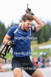 05.09.2024, Lenzerheide, Switzerland (SUI): Joscha Burkhalter (SUI) - Biathlon summer training, Lenzerheide (SUI). www.nordicfocus.com. © Manzoni/NordicFocus. Every downloaded picture is fee-liable.