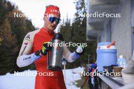 07.11.2024, Davos, Switzerland (SUI): Sebastian Stalder (SUI) - Biathlon training, snowfarming track, Davos (SUI). www.nordicfocus.com. © Manzoni/NordicFocus. Every downloaded picture is fee-liable.