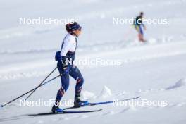 14.10.2024, Ramsau am Dachstein, Austria (AUT): Gilonne Guigonnat (FRA) - Biathlon summer training, Dachsteinglacier, Ramsau am Dachstein (AUT). www.nordicfocus.com. © Manzoni/NordicFocus. Every downloaded picture is fee-liable.