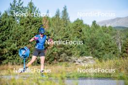 05.09.2024, Font-Romeu, France (FRA): Elvira Oeberg (SWE) - Biathlon summer training, Font-Romeu (FRA). www.nordicfocus.com. © Authamayou/NordicFocus. Every downloaded picture is fee-liable.