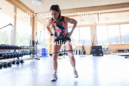 15.07.2024, Lenzerheide, Switzerland (SUI): Deedra Irwin (USA) - Biathlon summer training, Lenzerheide (SUI). www.nordicfocus.com. © Manzoni/NordicFocus. Every downloaded picture is fee-liable.