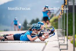 06.06.2024, Lavaze, Italy (ITA): Ella Hallvarsson (SWE) - Biathlon summer training, Lavaze (ITA). www.nordicfocus.com. © Barbieri/NordicFocus. Every downloaded picture is fee-liable.