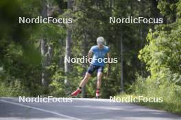 18.06.2024, Correncon-en-Vercors, France (FRA): Emilien Jacquelin (FRA) - Biathlon summer training, Correncon-en-Vercors (FRA). www.nordicfocus.com. © Joly/NordicFocus. Every downloaded picture is fee-liable.