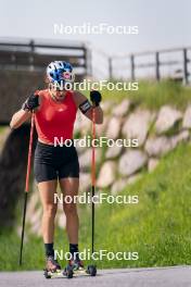 19.06.2024, Lavaze, Italy (ITA): Dorothea Wierer (ITA) - Biathlon summer training, Lavaze (ITA). www.nordicfocus.com. © Vanzetta/NordicFocus. Every downloaded picture is fee-liable.