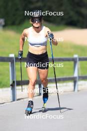 15.07.2024, Lenzerheide, Switzerland (SUI): Grace Castonguay (USA) - Biathlon summer training, Lenzerheide (SUI). www.nordicfocus.com. © Manzoni/NordicFocus. Every downloaded picture is fee-liable.