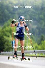 20.06.2024, Lavaze, Italy (ITA): Dorothea Wierer (ITA) - Biathlon summer training, Lavaze (ITA). www.nordicfocus.com. © Vanzetta/NordicFocus. Every downloaded picture is fee-liable.