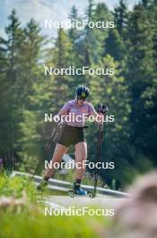 06.08.2024, Lavaze, Italy (ITA): Lea Rothschopf (AUT) - Biathlon summer training, Lavaze (ITA). www.nordicfocus.com. © Barbieri/NordicFocus. Every downloaded picture is fee-liable.