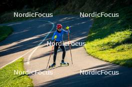 29.09.2024, Lavaze, Italy (ITA): Lisa Vittozzi (ITA) - Biathlon summer training, Lavaze (ITA). www.nordicfocus.com. © Barbieri/NordicFocus. Every downloaded picture is fee-liable.