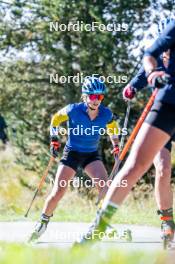 05.09.2024, Font-Romeu, France (FRA): Anna Magnusson (SWE) - Biathlon summer training, Font-Romeu (FRA). www.nordicfocus.com. © Authamayou/NordicFocus. Every downloaded picture is fee-liable.