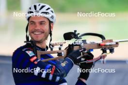 03.07.2024, Premanon, France (FRA): Emilien Jacquelin (FRA) - Biathlon summer training, Premanon (FRA). www.nordicfocus.com. © Manzoni/NordicFocus. Every downloaded picture is fee-liable.