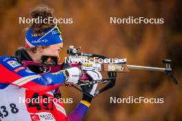 09.11.2024, Bessans, France (FRA): Lou Jeanmonnot (FRA) - Biathlon summer training, Bessans (FRA). www.nordicfocus.com. © Authamayou/NordicFocus. Every downloaded picture is fee-liable.