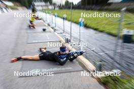 27.08.2024, Martell, Italy (ITA): Wierer Dorothea (ITA) - Biathlon summer training, Martell (ITA). www.nordicfocus.com. © Vanzetta/NordicFocus. Every downloaded picture is fee-liable.