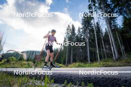 06.08.2024, Lavaze, Italy (ITA): Anna Juppe (AUT) - Biathlon summer training, Lavaze (ITA). www.nordicfocus.com. © Barbieri/NordicFocus. Every downloaded picture is fee-liable.