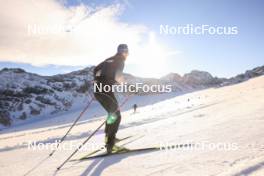 14.10.2024, Ramsau am Dachstein, Austria (AUT): Niklas Hartweg (SUI) - Biathlon summer training, Dachsteinglacier, Ramsau am Dachstein (AUT). www.nordicfocus.com. © Manzoni/NordicFocus. Every downloaded picture is fee-liable.