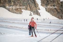 18.06.2024, Tignes, France (FRA): Camille Coupe (FRA) - Biathlon summer training, Tignes (FRA). www.nordicfocus.com. © Authamayou/NordicFocus. Every downloaded picture is fee-liable.