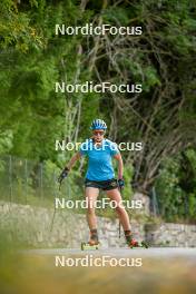 02.09.2024, Font-Romeu, France (FRA): Ella Halvarsson (SWE) - Biathlon summer training, Font-Romeu (FRA). www.nordicfocus.com. © Authamayou/NordicFocus. Every downloaded picture is fee-liable.