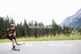 04.09.2024, Lenzerheide, Switzerland (SUI): Johannes Dale-Skjevdal (NOR) - Biathlon summer training, Lenzerheide (SUI). www.nordicfocus.com. © Manzoni/NordicFocus. Every downloaded picture is fee-liable.