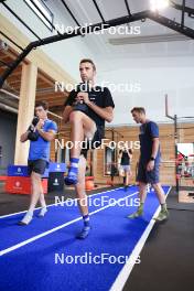 23.07.2024, Premanon, France (FRA): Theo Guiraud Poillot (FRA) - Biathlon summer training, Premanon (FRA). www.nordicfocus.com. © Manzoni/NordicFocus. Every downloaded picture is fee-liable.