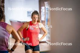 04.08.2024, Lavaze, Italy (ITA): Tamara Steiner (AUT) - Biathlon summer training, Lavaze (ITA). www.nordicfocus.com. © Barbieri/NordicFocus. Every downloaded picture is fee-liable.