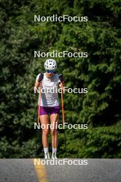 17.07.2024, Martell, Italy (ITA): Rebecca Passler (ITA) - Biathlon summer training, Martell (ITA). www.nordicfocus.com. © Barbieri/NordicFocus. Every downloaded picture is fee-liable.