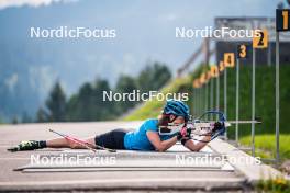 06.06.2024, Lavaze, Italy (ITA): Hanna Oeberg (SWE) - Biathlon summer training, Lavaze (ITA). www.nordicfocus.com. © Barbieri/NordicFocus. Every downloaded picture is fee-liable.