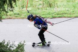 15.09.2024, Lenzerheide, Switzerland (SUI): Lou Jeanmonnot (FRA) - Sommer Nordic Event 2024, Sommer Biathlon Cup, Lenzerheide (SUI). www.nordicfocus.com. © Manzoni/NordicFocus. Every downloaded picture is fee-liable.