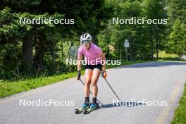 17.07.2024, Martell, Italy (ITA): Samuela Comola (ITA) - Biathlon summer training, Martell (ITA). www.nordicfocus.com. © Barbieri/NordicFocus. Every downloaded picture is fee-liable.