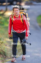 12.10.2024, Ramsau am Dachstein, Austria (AUT): Lukas Daubner (SVK), Coach Team Slovakia - Biathlon summer training, Ramsau am Dachstein (AUT). www.nordicfocus.com. © Manzoni/NordicFocus. Every downloaded picture is fee-liable.