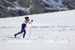 14.10.2024, Ramsau am Dachstein, Austria (AUT): Julia Simon (FRA) - Biathlon summer training, Dachsteinglacier, Ramsau am Dachstein (AUT). www.nordicfocus.com. © Manzoni/NordicFocus. Every downloaded picture is fee-liable.