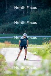 29.08.2024, Bessans, France (FRA): Ambroise Meunier (FRA) - Biathlon summer training, Bessans (FRA). www.nordicfocus.com. © Authamayou/NordicFocus. Every downloaded picture is fee-liable.