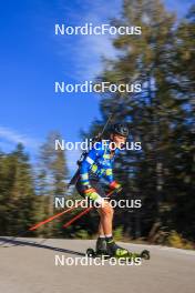 12.10.2024, Ramsau am Dachstein, Austria (AUT): Dmytro Pidruchnyi (UKR) - Biathlon summer training, Ramsau am Dachstein (AUT). www.nordicfocus.com. © Manzoni/NordicFocus. Every downloaded picture is fee-liable.