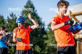 02.09.2024, Font-Romeu, France (FRA): Jesper Nelin (SWE) - Biathlon summer training, Font-Romeu (FRA). www.nordicfocus.com. © Authamayou/NordicFocus. Every downloaded picture is fee-liable.