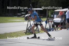 18.06.2024, Correncon-en-Vercors, France (FRA): Quentin Fillon Maillet (FRA) - Biathlon summer training, Correncon-en-Vercors (FRA). www.nordicfocus.com. © Joly/NordicFocus. Every downloaded picture is fee-liable.