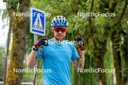 02.09.2024, Font-Romeu, France (FRA): Emil Nykvist (SWE) - Biathlon summer training, Font-Romeu (FRA). www.nordicfocus.com. © Authamayou/NordicFocus. Every downloaded picture is fee-liable.