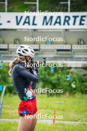 17.07.2024, Martell, Italy (ITA): Michela Carrara (ITA) - Biathlon summer training, Martell (ITA). www.nordicfocus.com. © Barbieri/NordicFocus. Every downloaded picture is fee-liable.