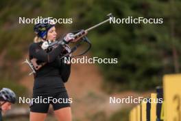 13.10.2024, Ramsau am Dachstein, Austria (AUT): Lisa Theresa Hauser (AUT) - Biathlon summer training, Ramsau am Dachstein (AUT). www.nordicfocus.com. © Manzoni/NordicFocus. Every downloaded picture is fee-liable.