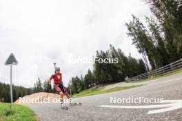 04.09.2024, Lenzerheide, Switzerland (SUI): Ida Lien (NOR) - Biathlon summer training, Lenzerheide (SUI). www.nordicfocus.com. © Manzoni/NordicFocus. Every downloaded picture is fee-liable.