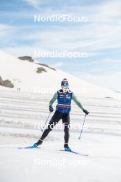 18.06.2024, Tignes, France (FRA): Sophie Chauveau (FRA) - Biathlon summer training, Tignes (FRA). www.nordicfocus.com. © Authamayou/NordicFocus. Every downloaded picture is fee-liable.