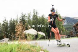 05.09.2024, Lenzerheide, Switzerland (SUI): Flavia Barmettler (SUI) - Biathlon summer training, Lenzerheide (SUI). www.nordicfocus.com. © Manzoni/NordicFocus. Every downloaded picture is fee-liable.