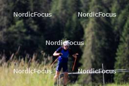 15.07.2024, Lenzerheide, Switzerland (SUI): Bjorn Westervelt (USA) - Biathlon summer training, Lenzerheide (SUI). www.nordicfocus.com. © Manzoni/NordicFocus. Every downloaded picture is fee-liable.