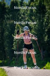 28.06.2024, Lavaze, Italy (ITA): Ida Lien (NOR) - Biathlon summer training, Lavaze (ITA). www.nordicfocus.com. © Barbieri/NordicFocus. Every downloaded picture is fee-liable.