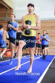 23.07.2024, Premanon, France (FRA): Emilien Claude (FRA) - Biathlon summer training, Premanon (FRA). www.nordicfocus.com. © Manzoni/NordicFocus. Every downloaded picture is fee-liable.